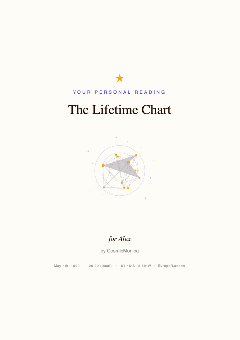 A personal star reading